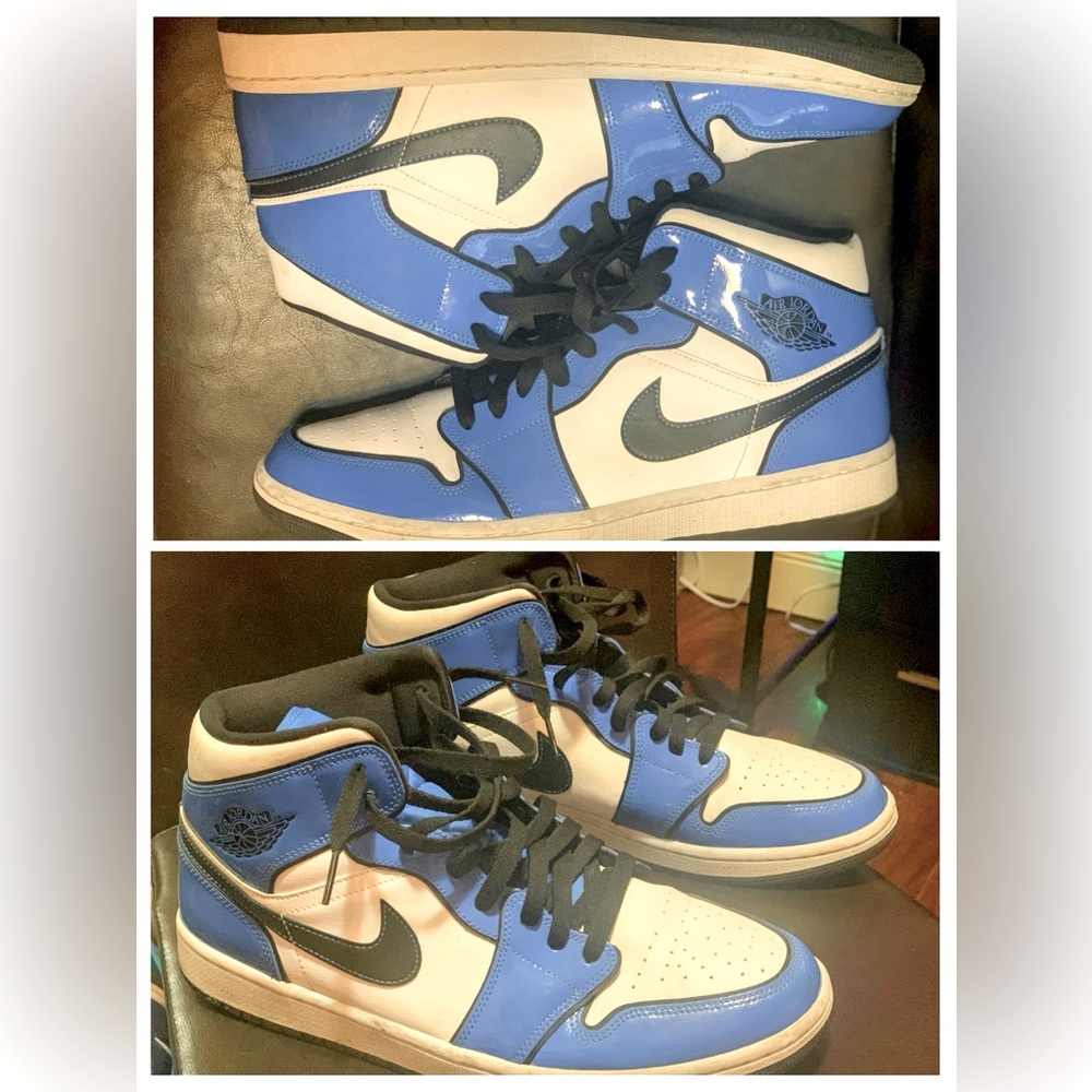Jordan 1 Mid SE Single size 11 Blue/black/white